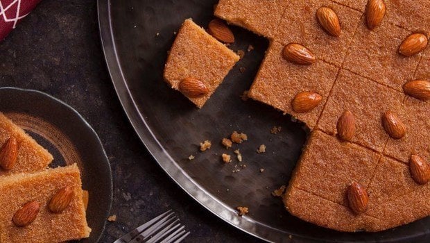 Basbousa - Egyptian Semolina Cake